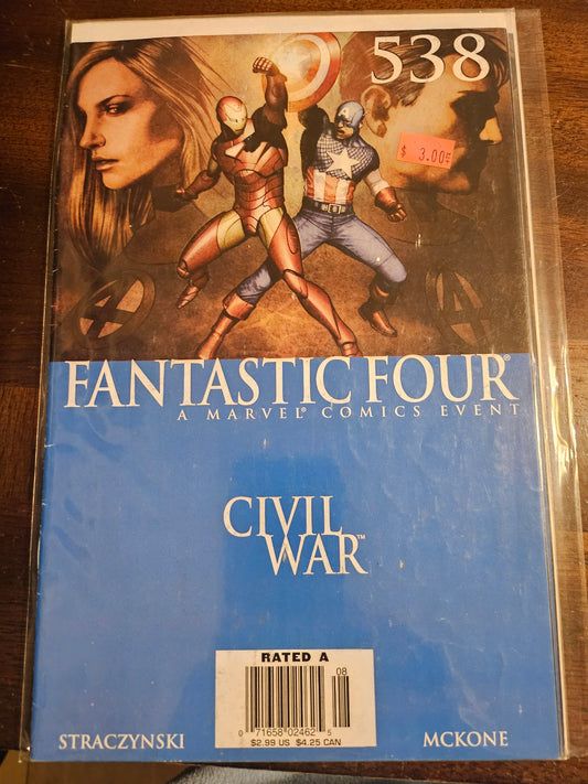 106.108 – Fantastic Four - #538 -2003-12