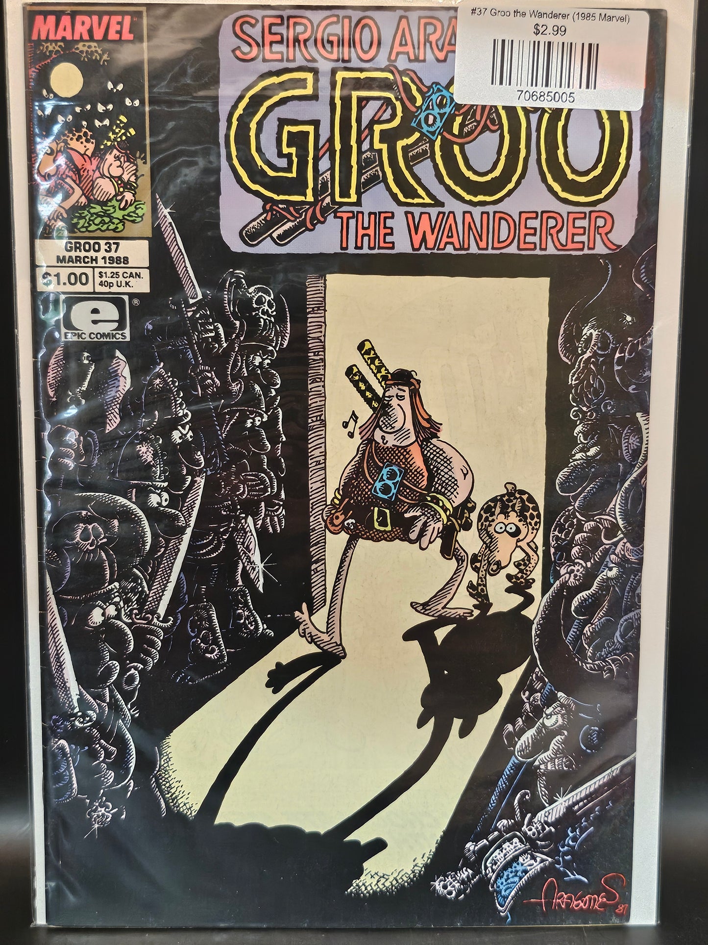 #37 Groo the Wanderer (1985 Marvel)