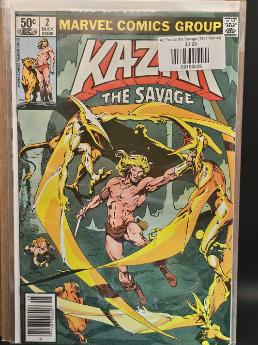 #2 Ka-Zar the Savage (1981 Marvel)