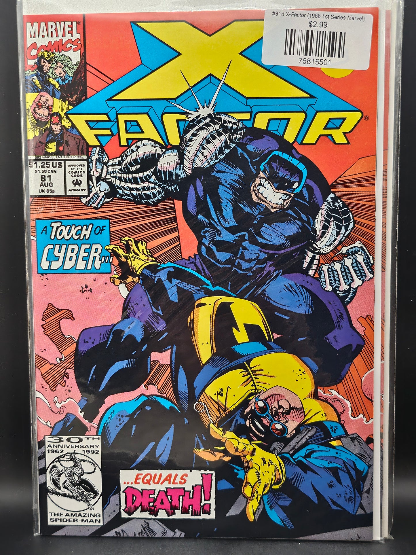 #81d X-Factor (1986 1st Series Marvel)