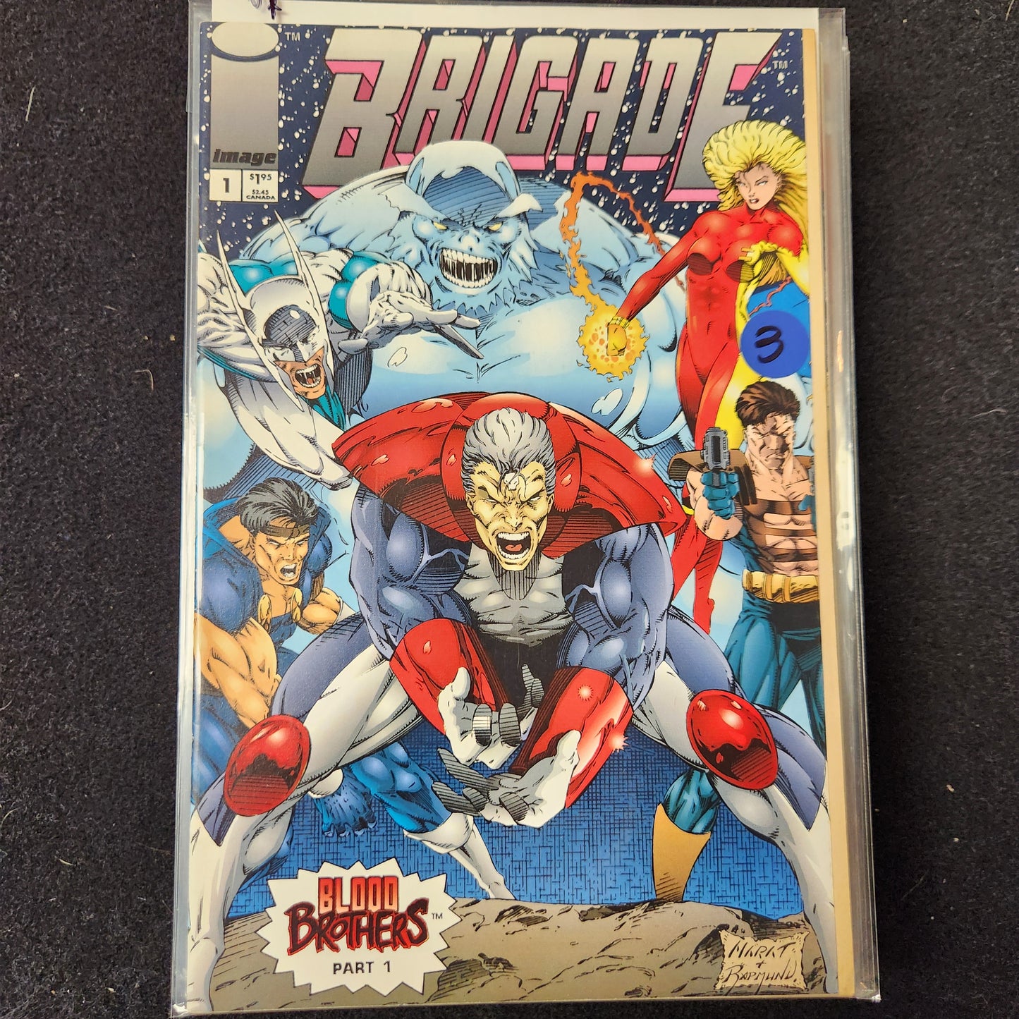 Brigade – Image Comics / Extreme Studios – (1993–1995) – Volume 2 - #1