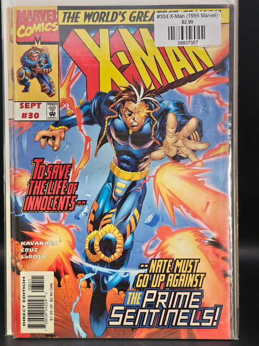 #30d X-Man (1995 Marvel)