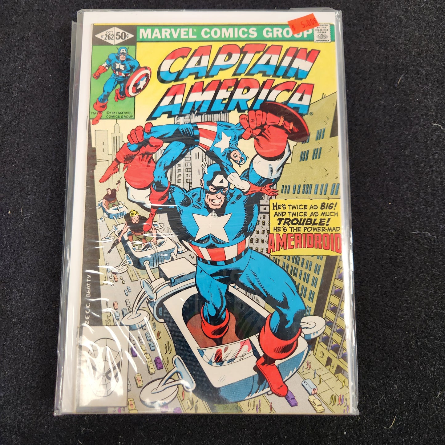 Captain America – Marvel – 1968–1996 – Volume 1 – Ongoing Series – #262