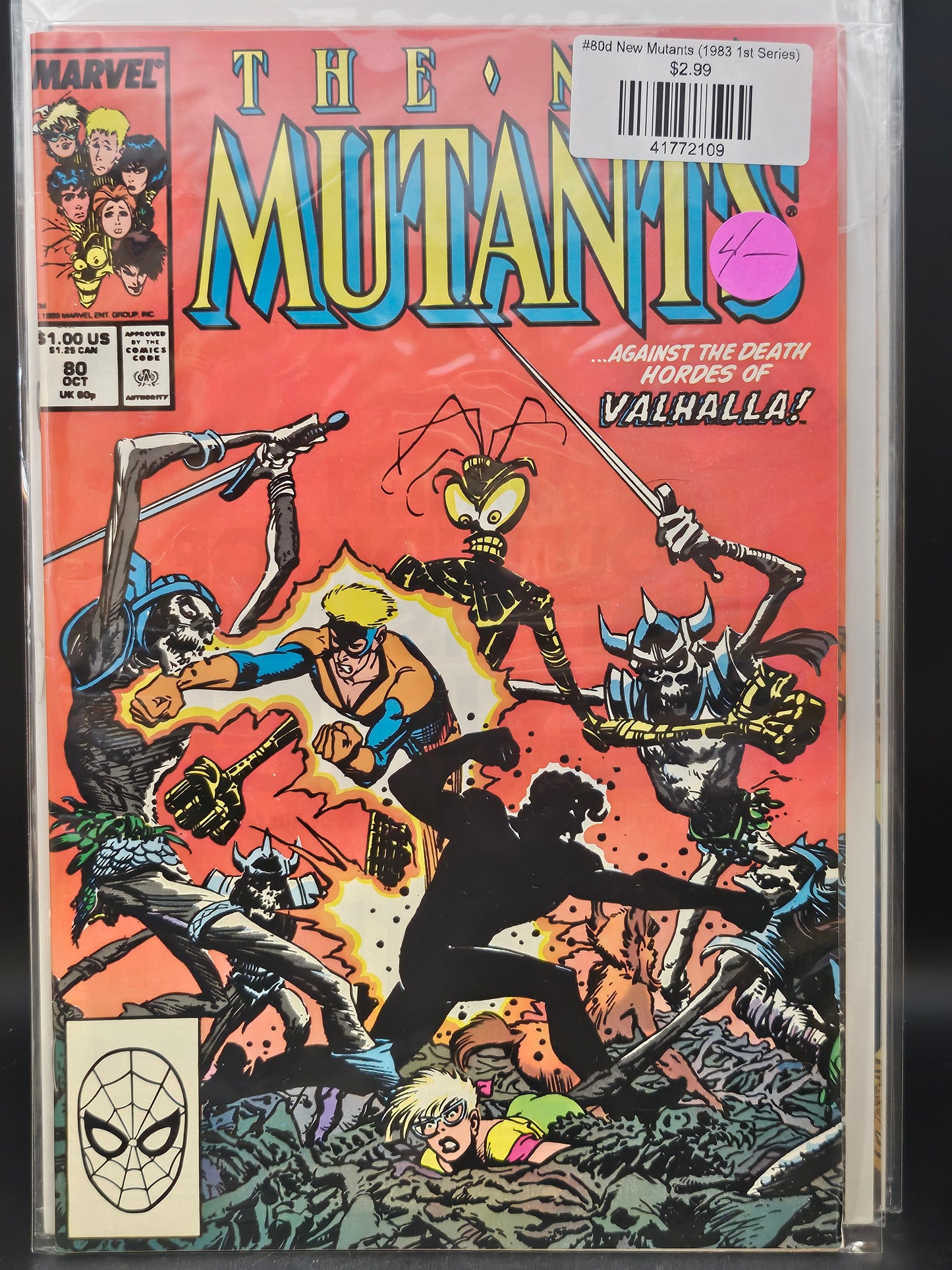 #80d New Mutants (1983 1st Series)