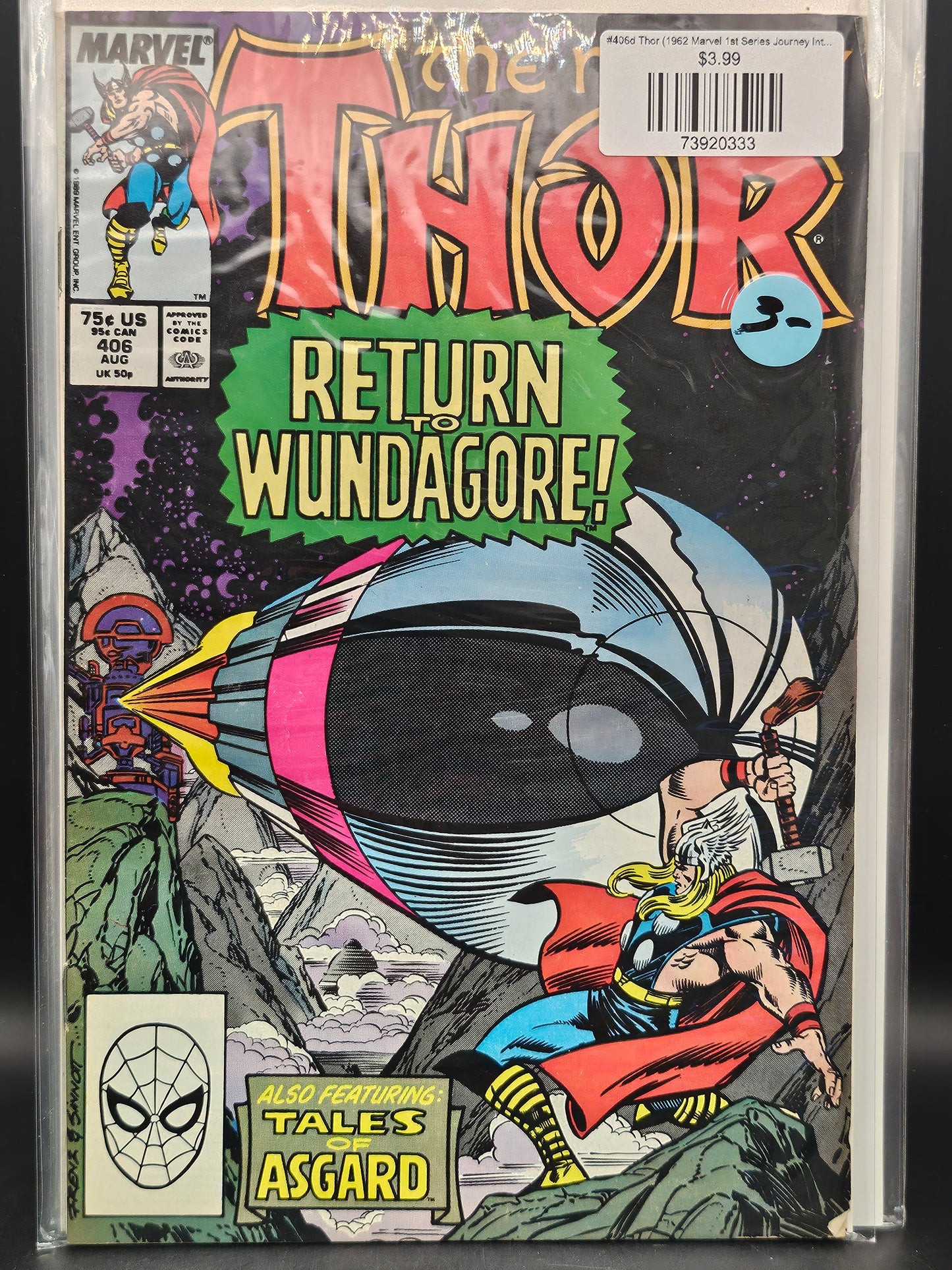 #406d Thor (1962 Marvel 1st Series Journey Into Mystery)