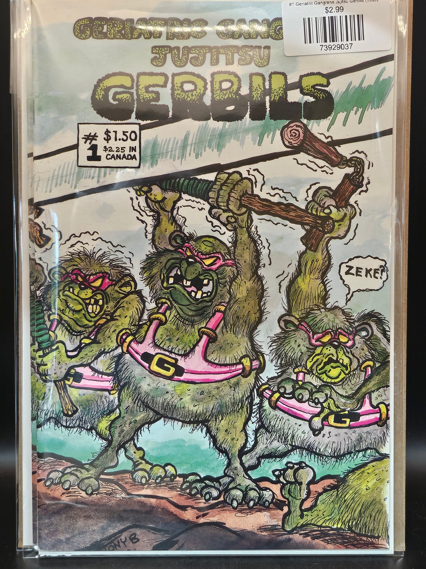 #1 Geriatric Gangrene Jujitsu Gerbils (1986)