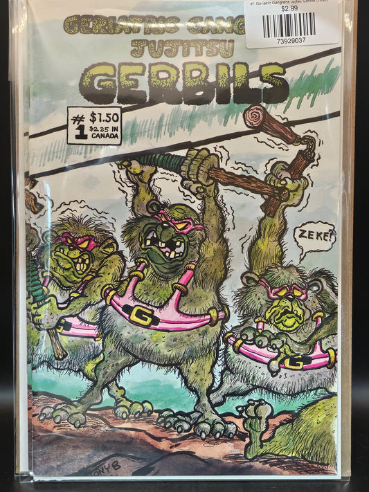 #1 Geriatric Gangrene Jujitsu Gerbils (1986)