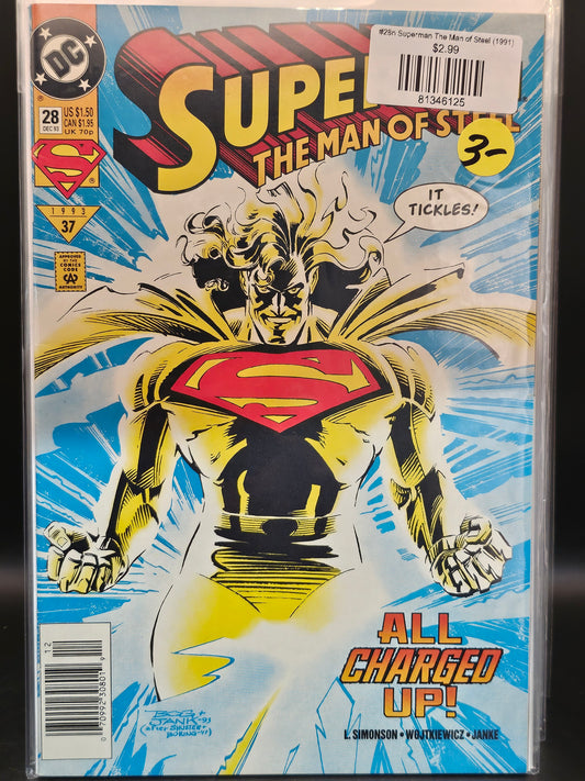 #28n Superman The Man of Steel (1991)