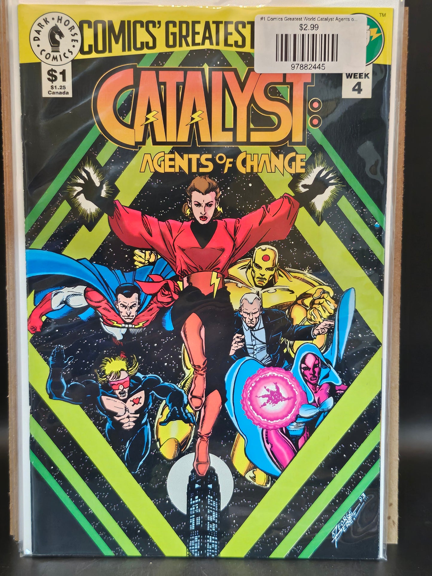 #1 Comics Greatest World Catalyst Agents of Change (1993)