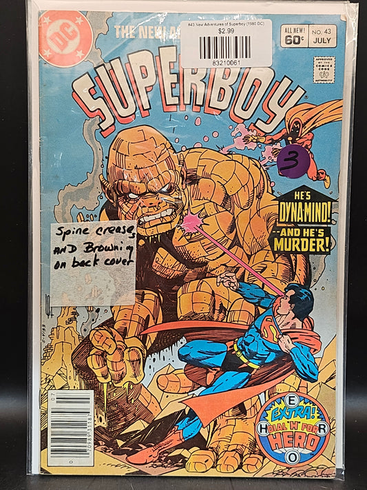 #43 New Adventures of Superboy (1980 DC)