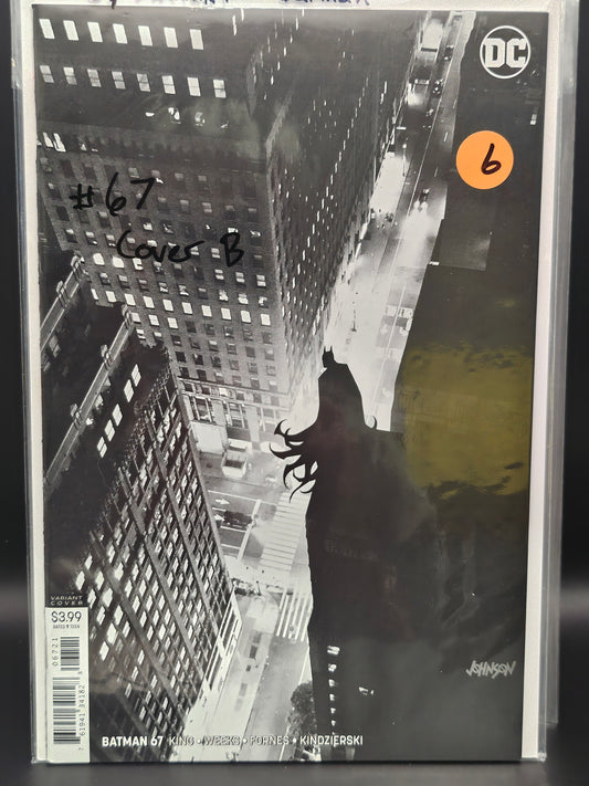 #67 Cover B - Batman (2016 3rd Series)