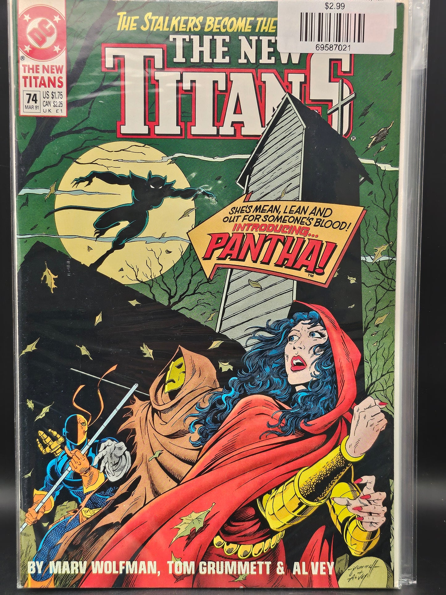 #74 New Teen Titans (1984 2nd Series) New Titans