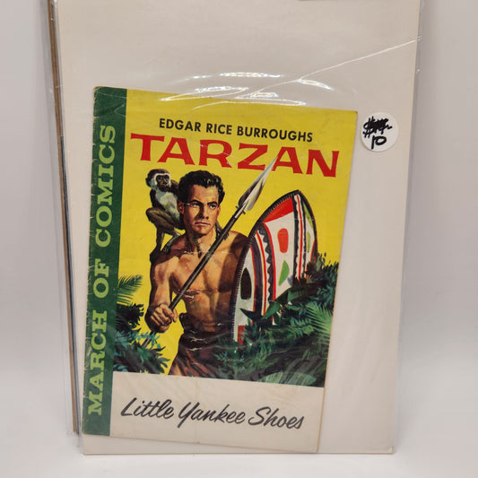 March of Comics Tarzan 204 Little Yankee Shoes 1960 LOW GRADE