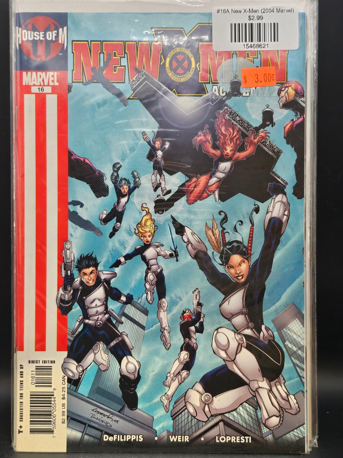 #16A New X-Men (2004 Marvel)