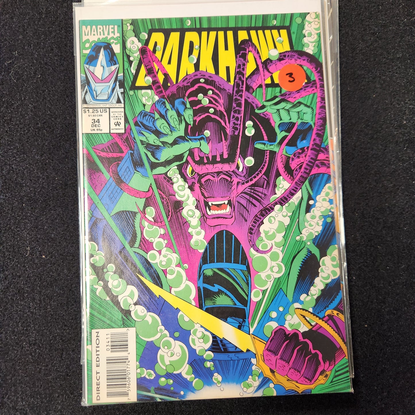 109.125 – Dark Hawk - #34 -1993