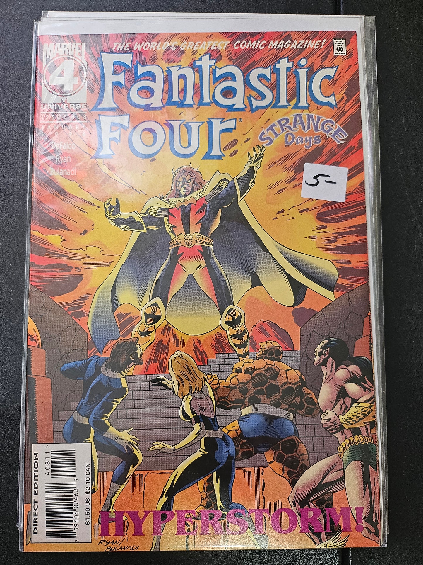103.128 – Fantastic Four - #408 -1961-95