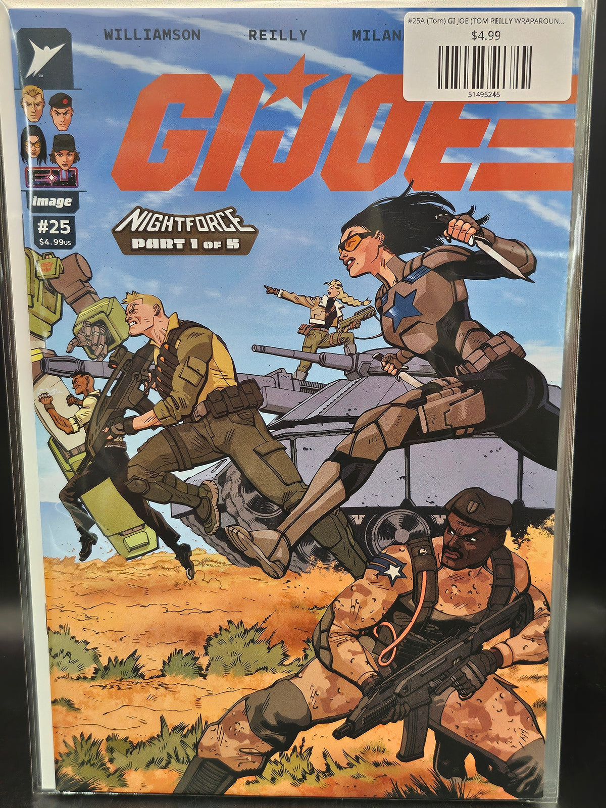 #25A (Tom) GI JOE (TOM REILLY WRAPAROUND)