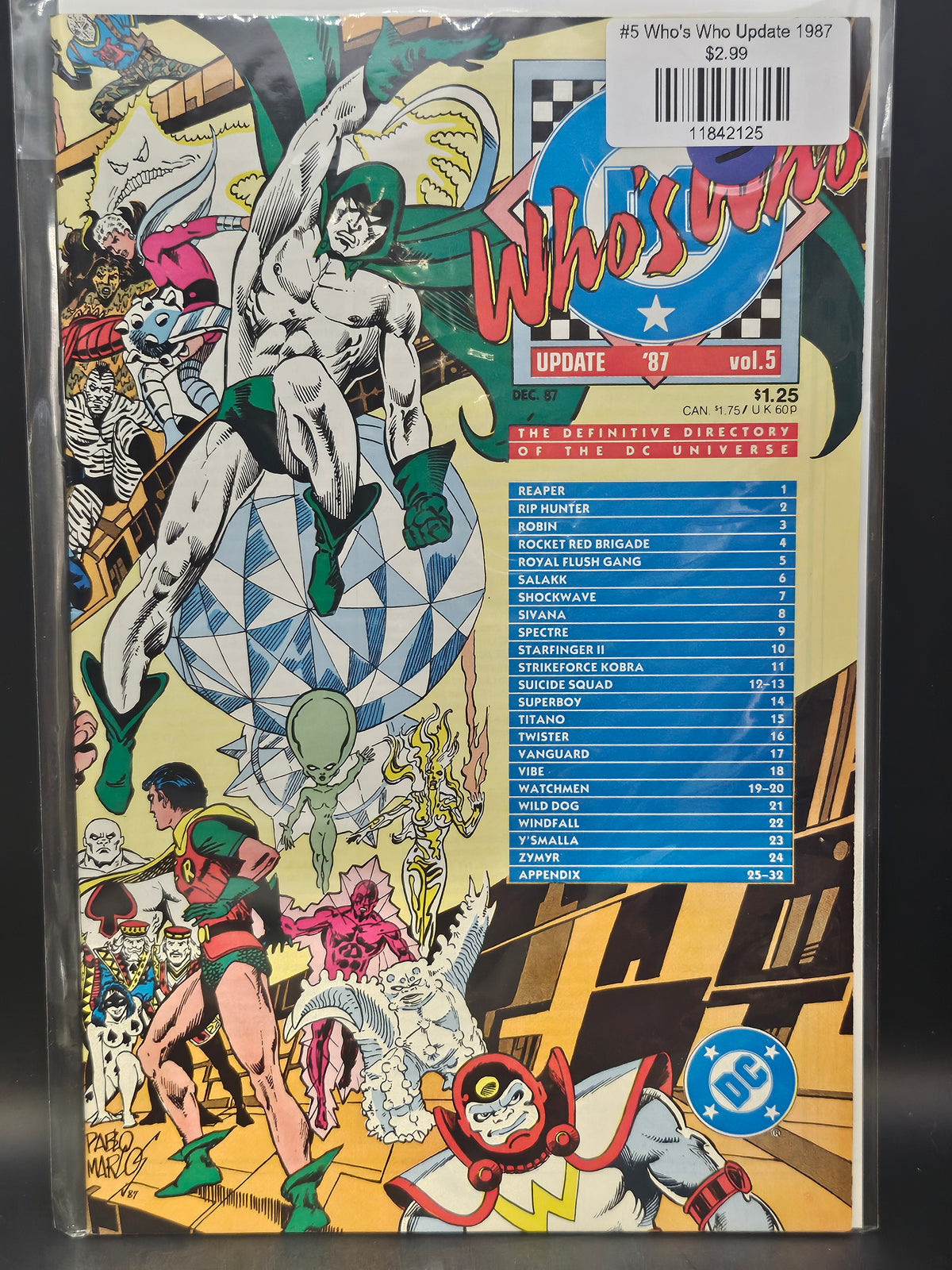 #5 Who's Who Update 1987