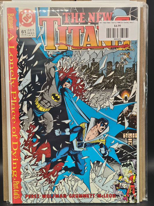 #61 New Teen Titans (1984 2nd Series) New Titans