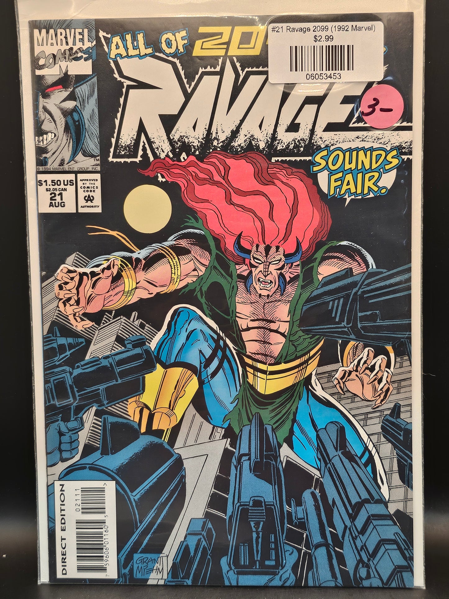 #21 Ravage 2099 (1992 Marvel)