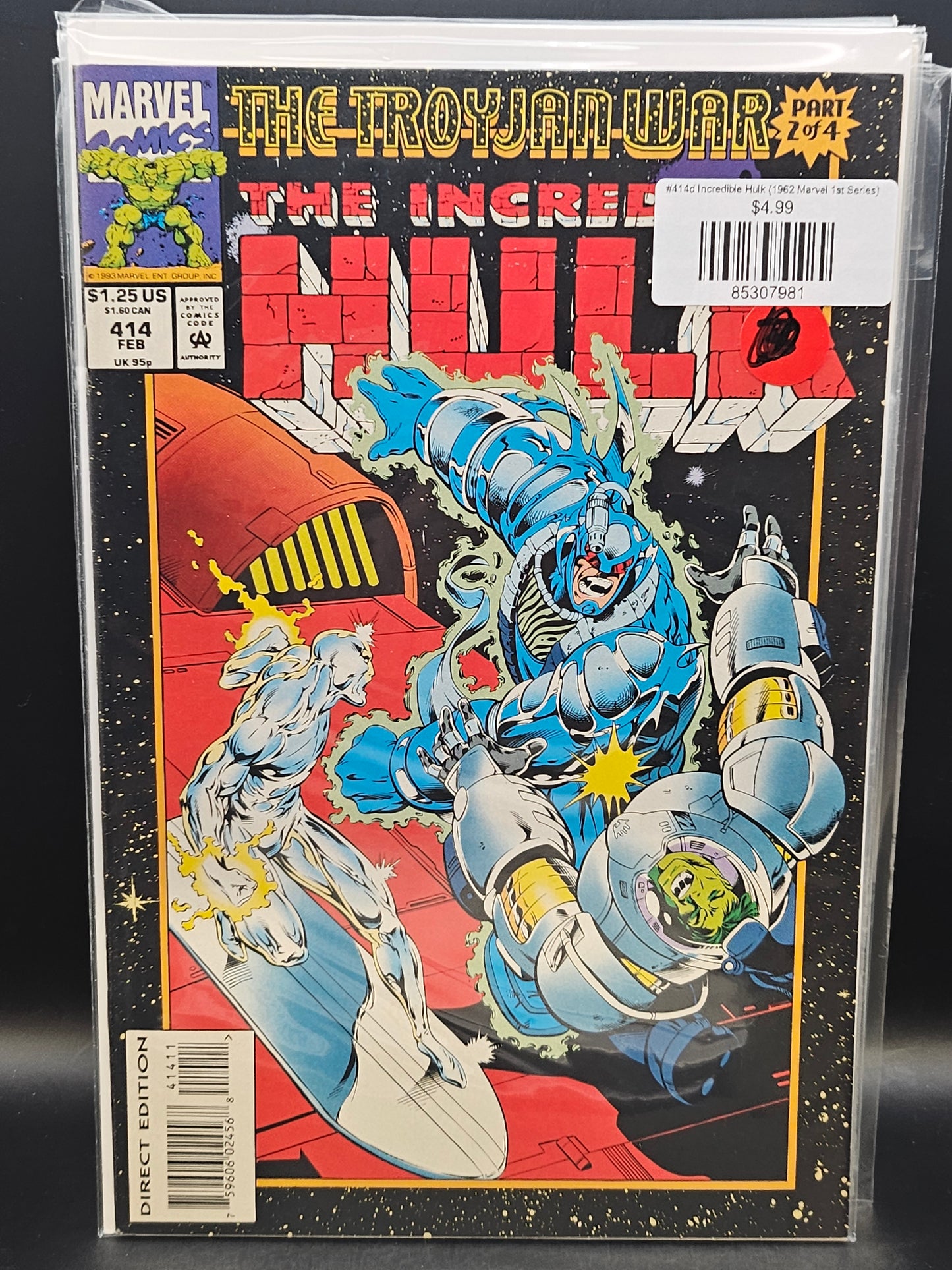 #414d Incredible Hulk (1962 Marvel 1st Series)