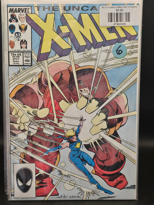 #217d Uncanny X-Men (1963 1st Series)