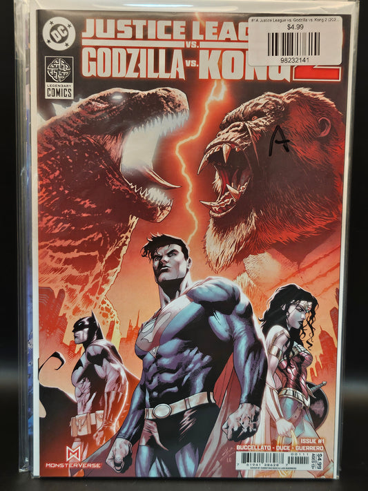 #1A Justice League vs. Godzilla vs. Kong 2 (2025 DC)