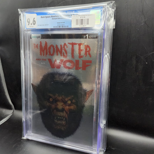#1A41 Mark Spears Monsters the Monster and the Wolf (2025 Keenspot) (2025 Keenspot) #1A41 $80 (CGC 9.6 Slab)
