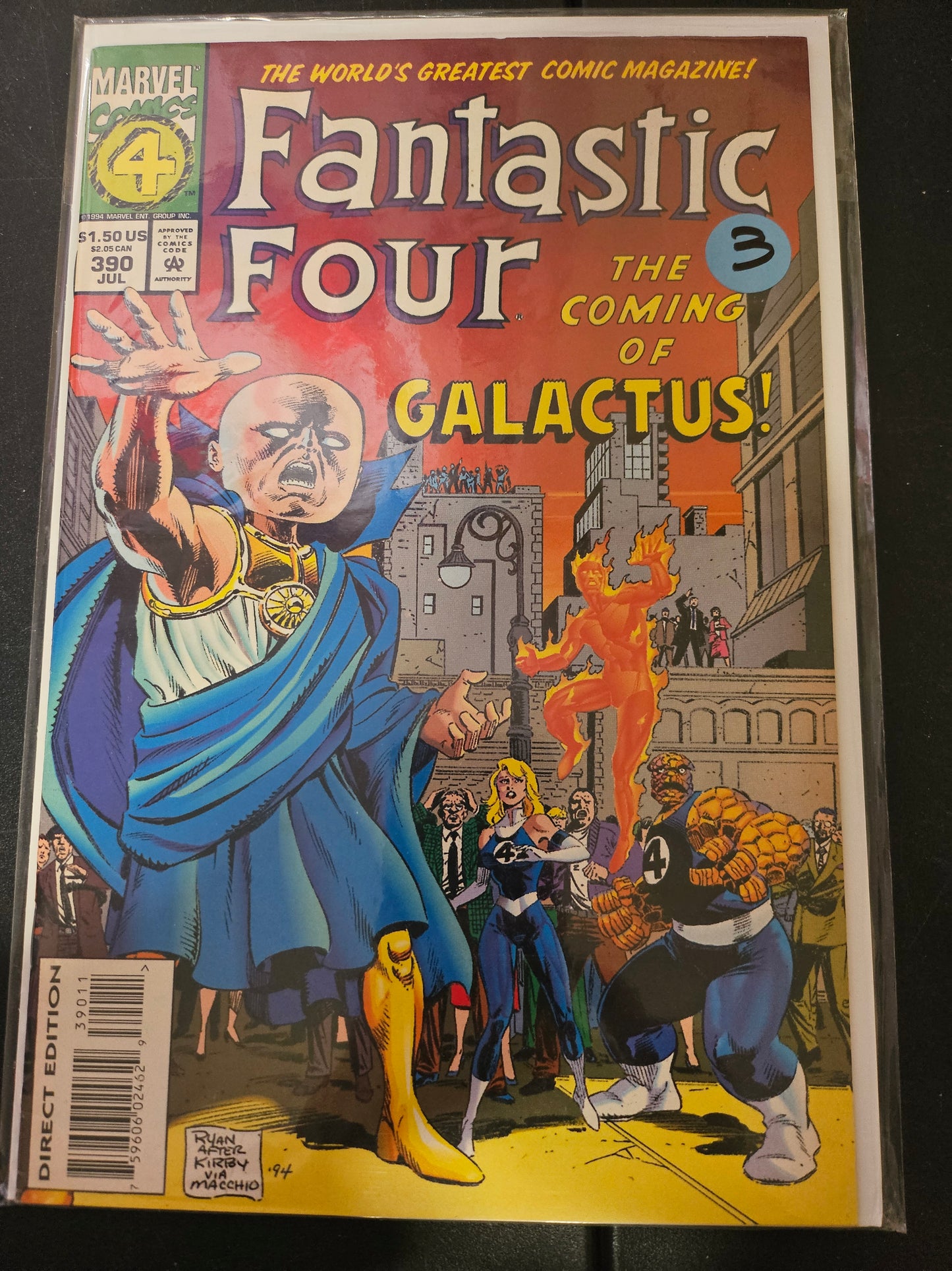 103.113 – Fantastic Four - #390 -1961-95