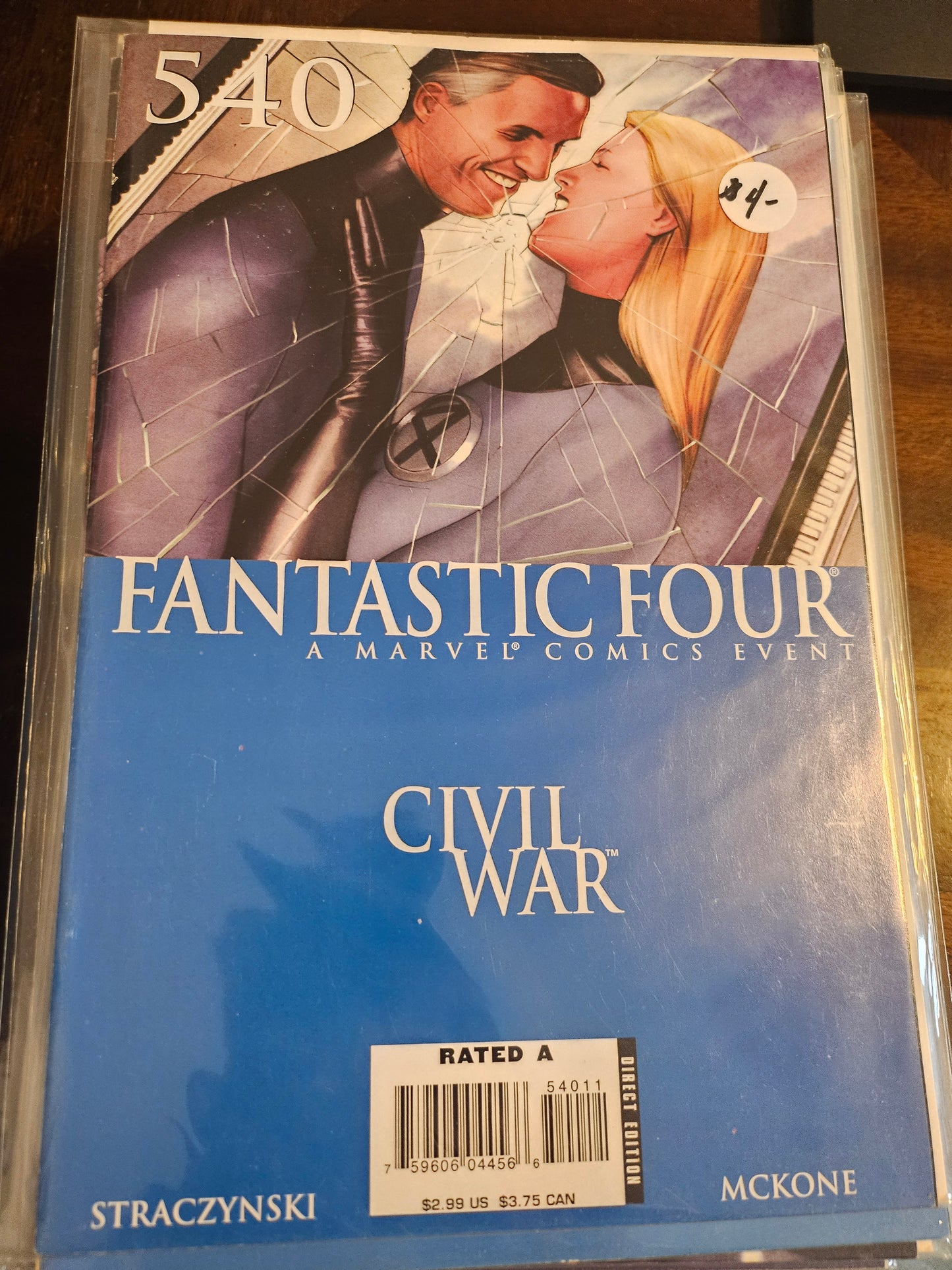 106.110 – Fantastic Four - #540 -2003-12