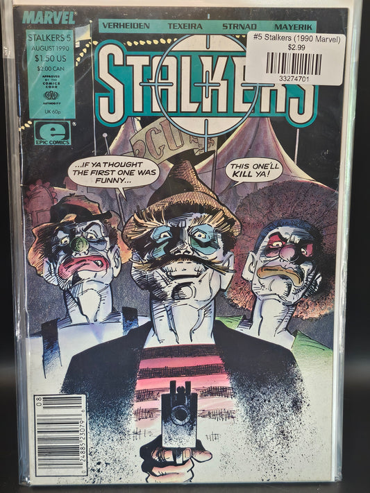 #5 Stalkers (1990 Marvel)