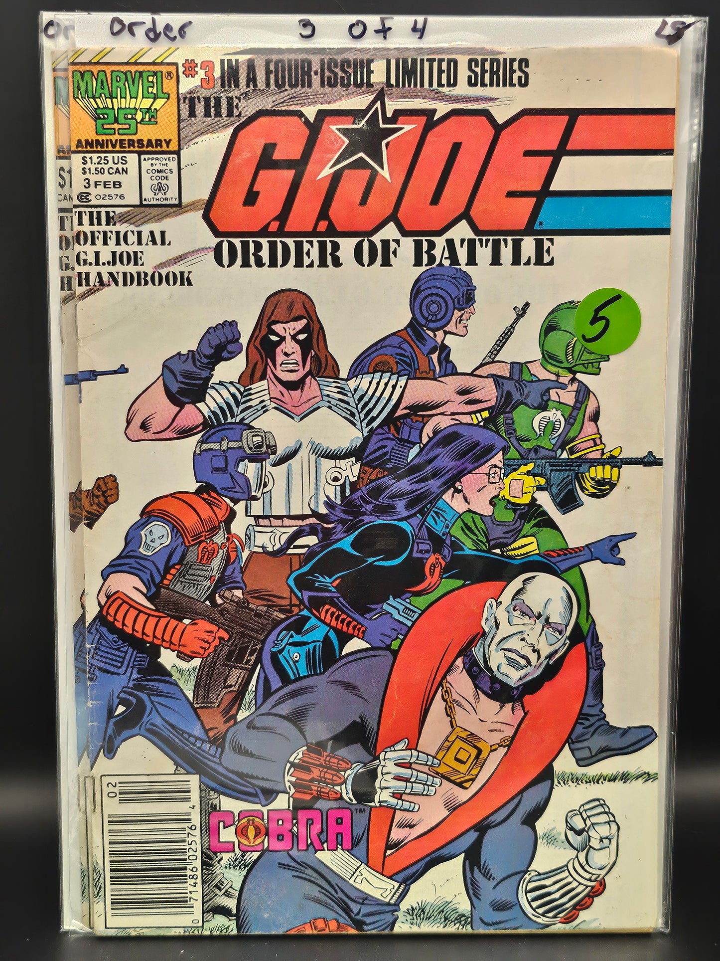 #3 Newsstand - GI Joe Order of Battle (1986)