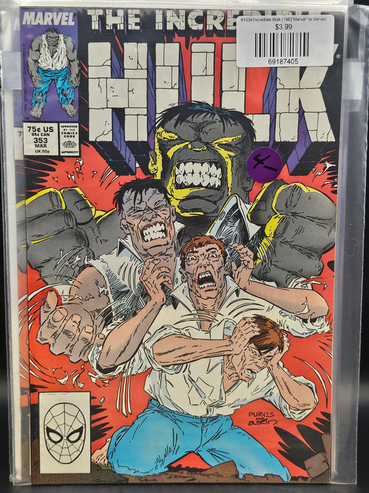 #353d Incredible Hulk (1962 Marvel 1st Series)