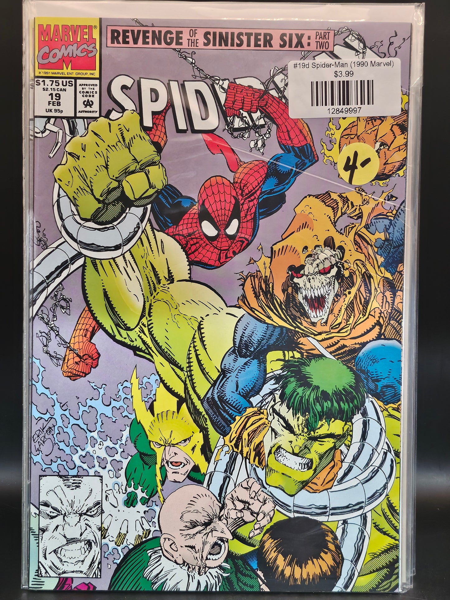 #19d Spider-Man (1990 Marvel)