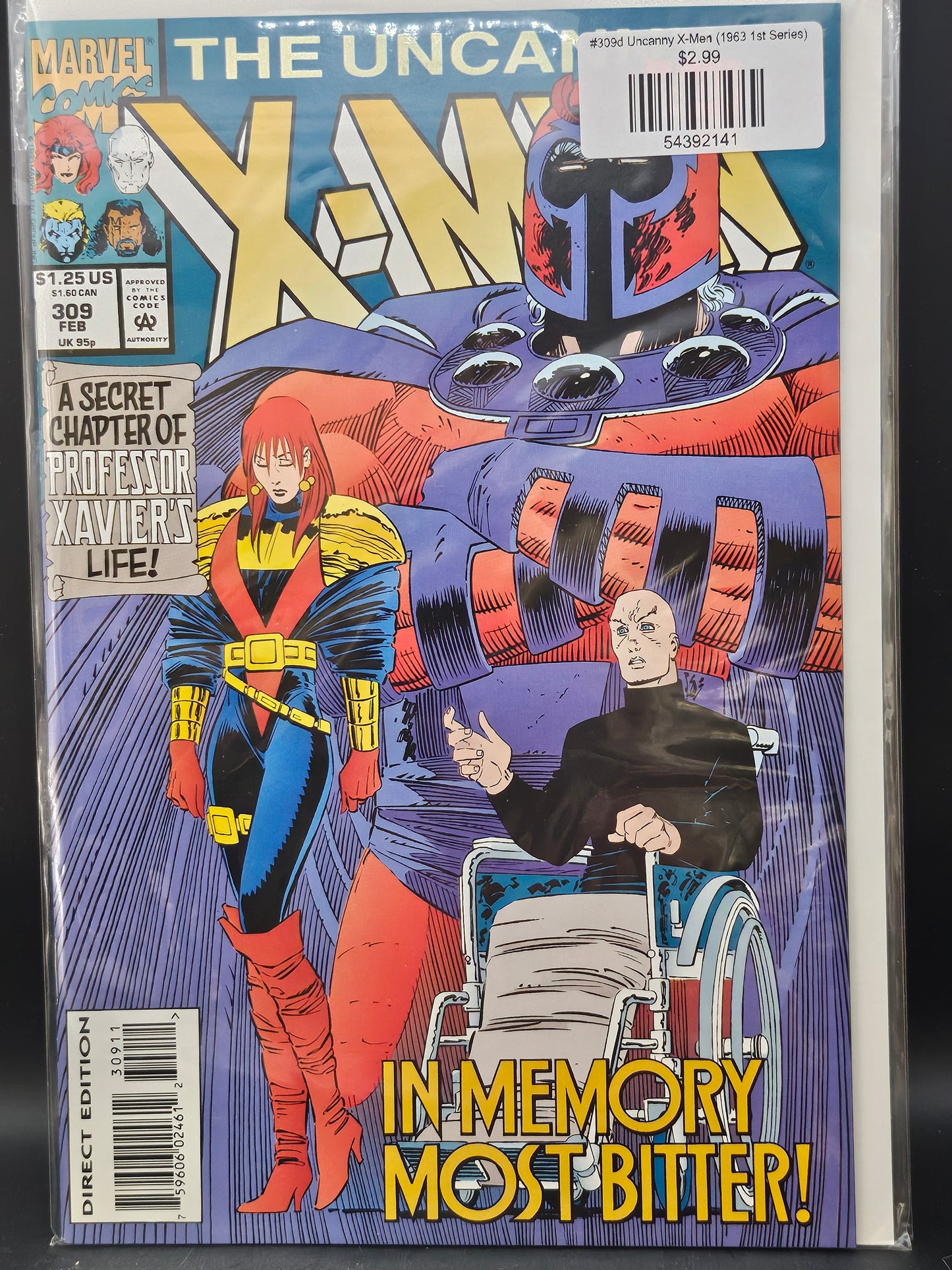#309d Uncanny X-Men (1963 1st Series)