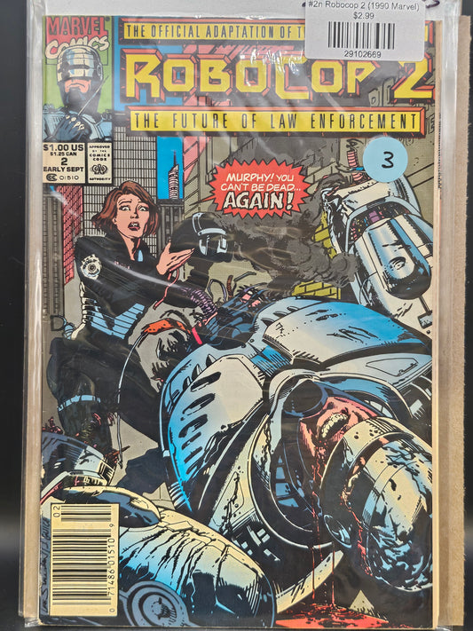 #2n Robocop 2 (1990 Marvel)