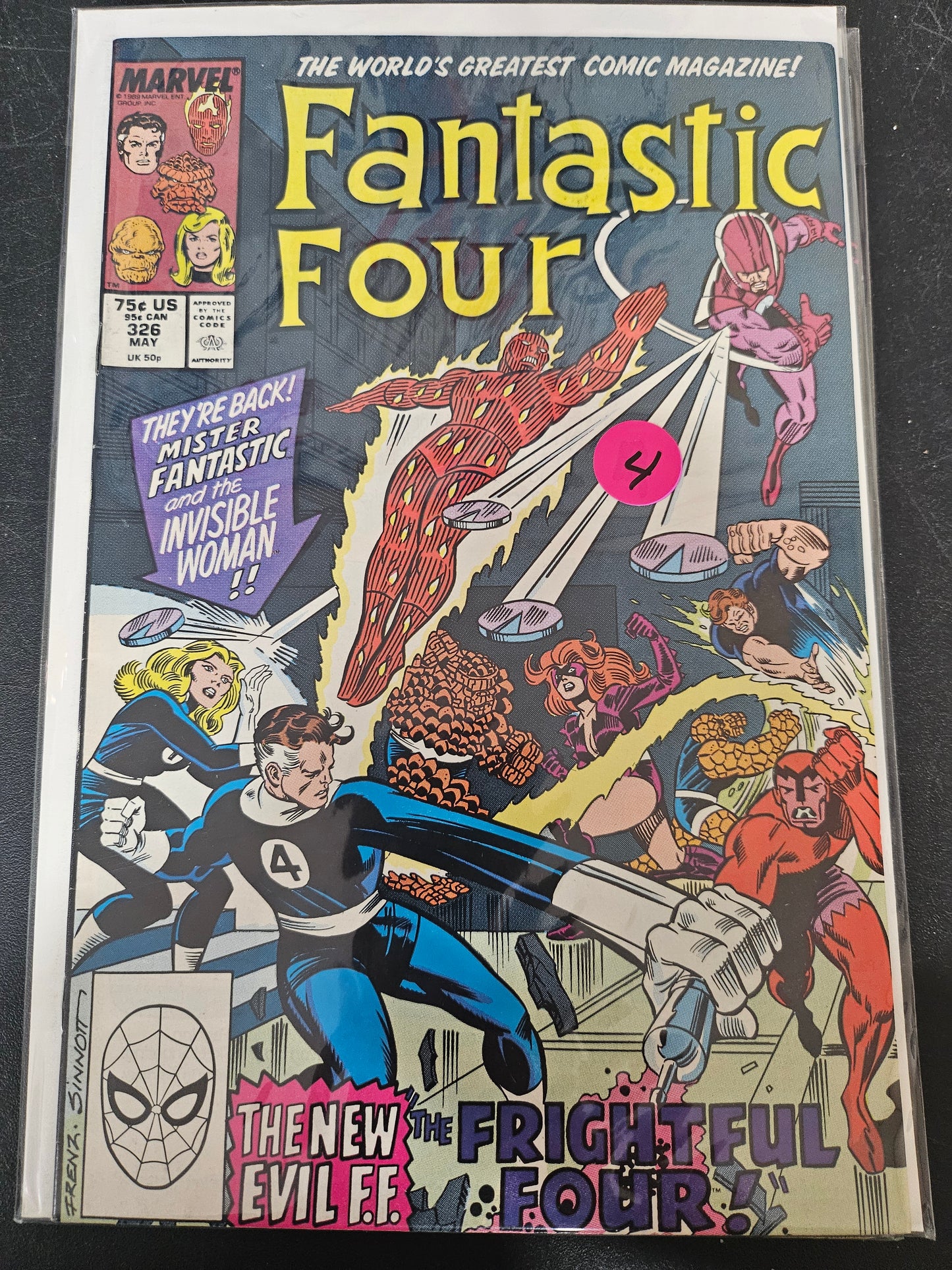 101.136 Fantastic Four – #326 – v1 (1961–1995)