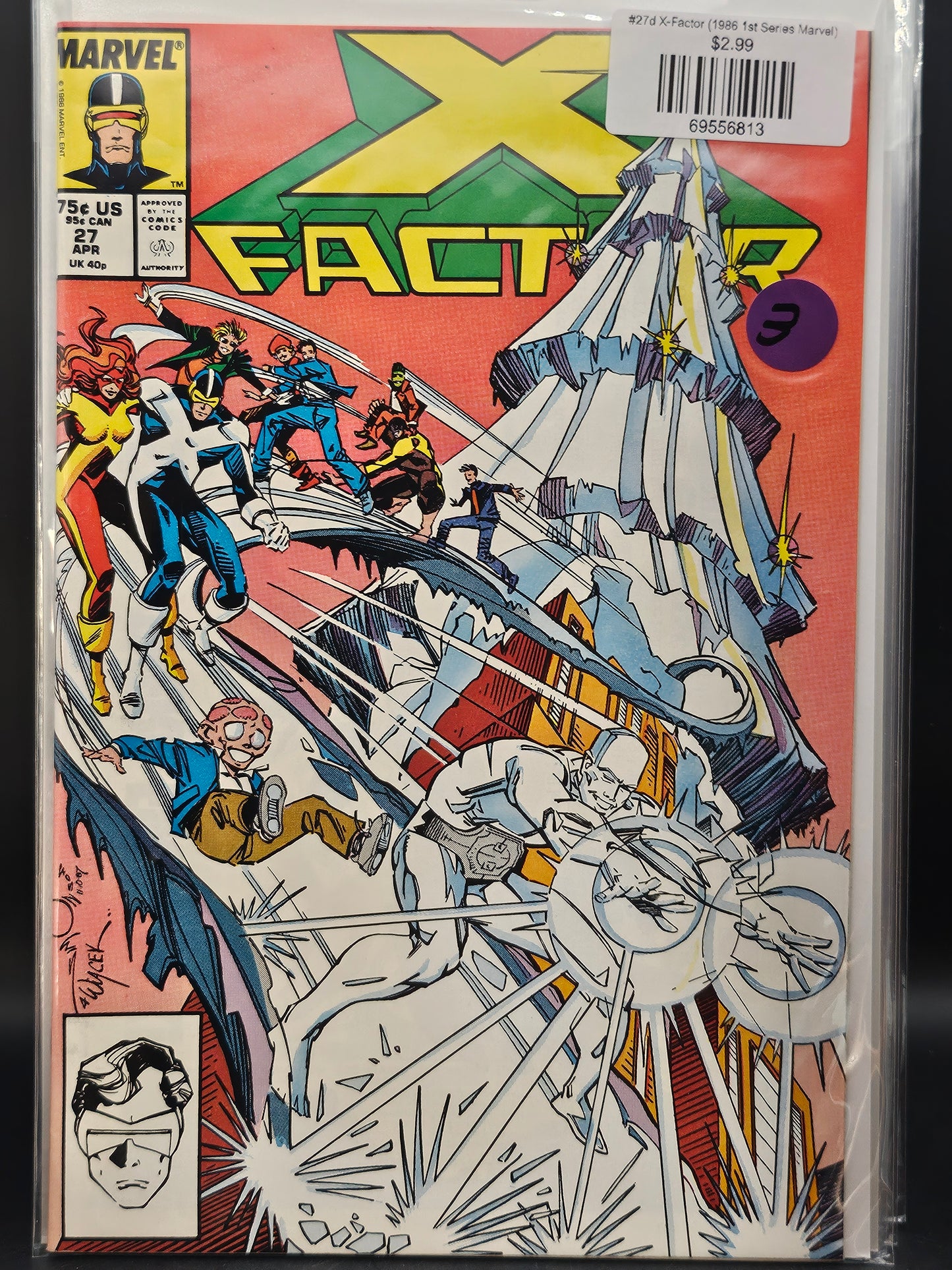 #27d X-Factor (1986 1st Series Marvel)