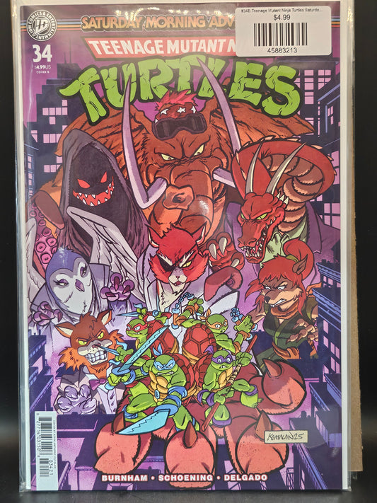 #34B Teenage Mutant Ninja Turtles Saturday Morning Adventures (2023 IDW)