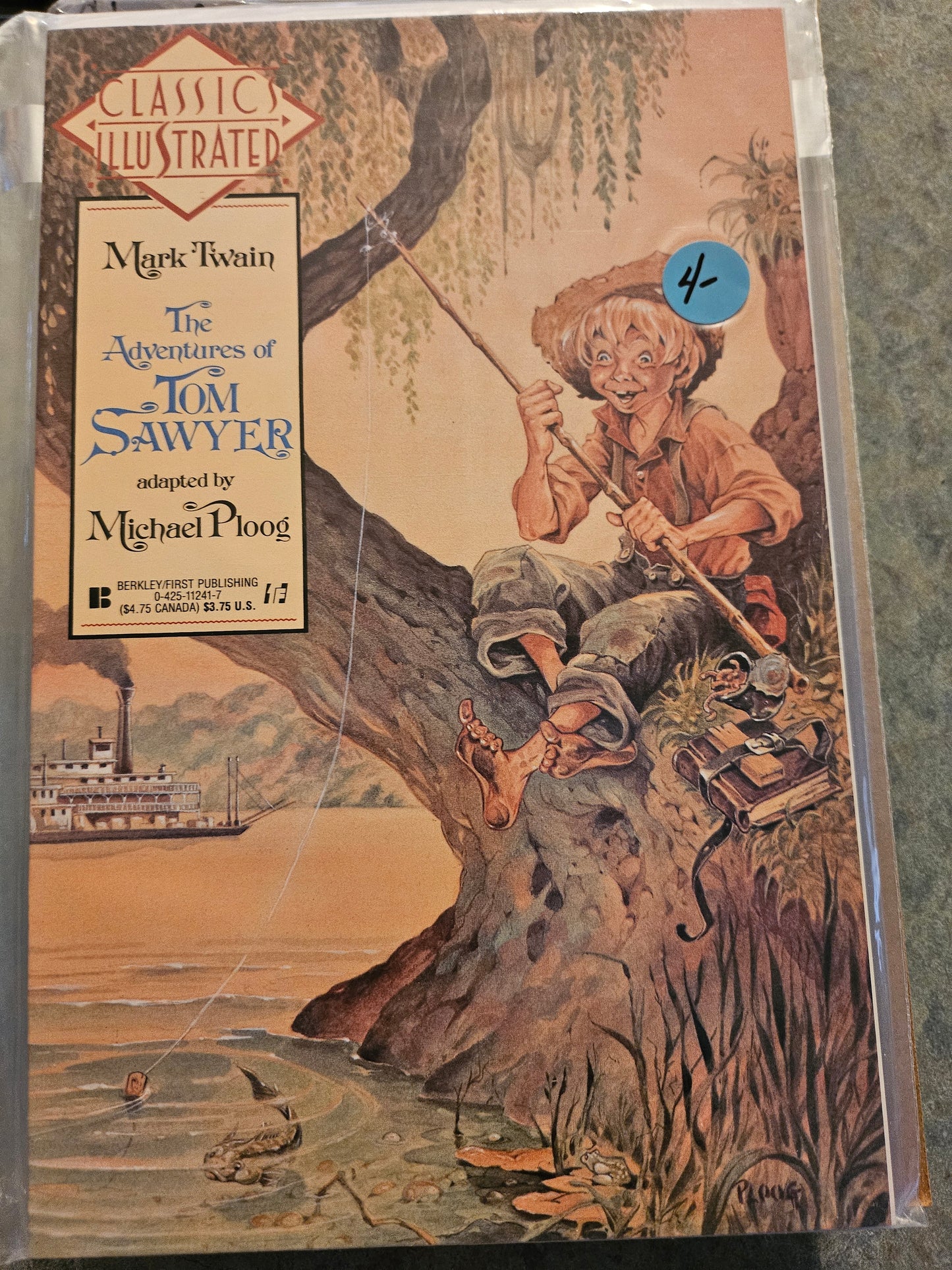 102.101 – Classic Illustrated - #The Adventures of Tom Sawyer -1990+