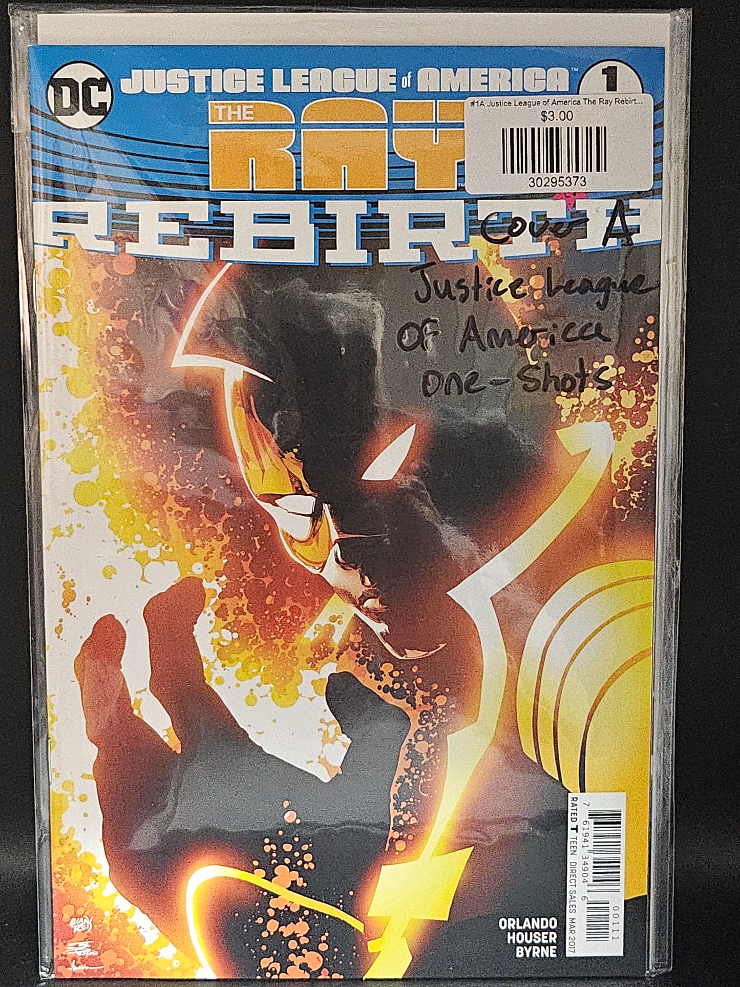 #1A Justice League of America The Ray Rebirth (2016)