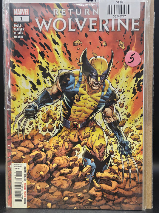 #1A Return of Wolverine (2018 Marvel)