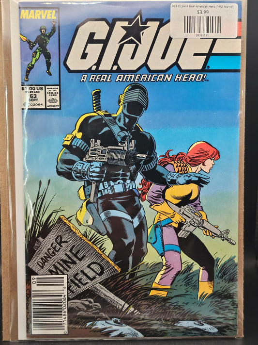 #63 GI Joe A Real American Hero (1982 Marvel)