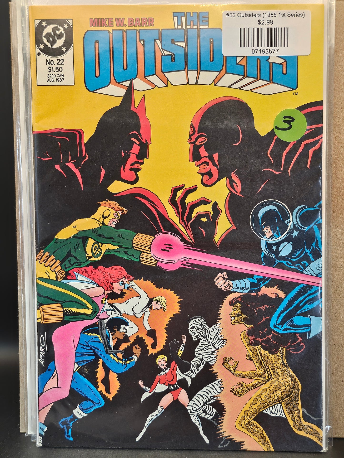 #22 Outsiders (1985 1st Series)