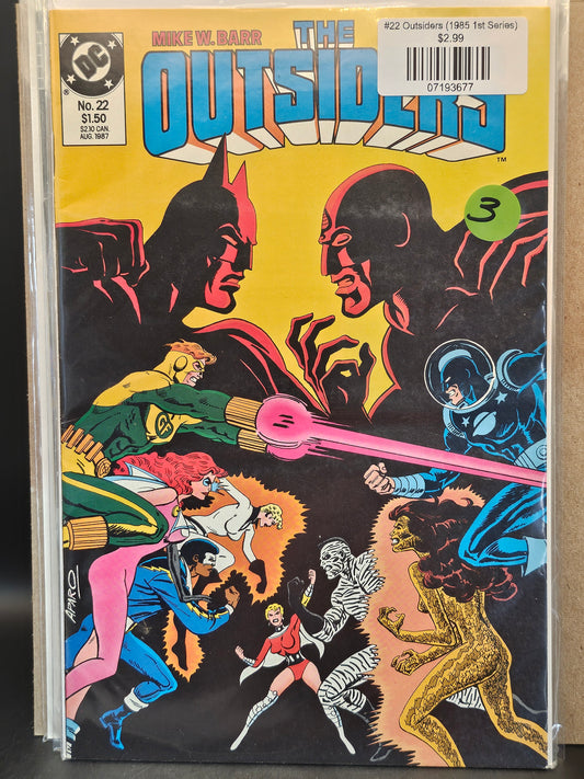 #22 Outsiders (1985 1st Series)