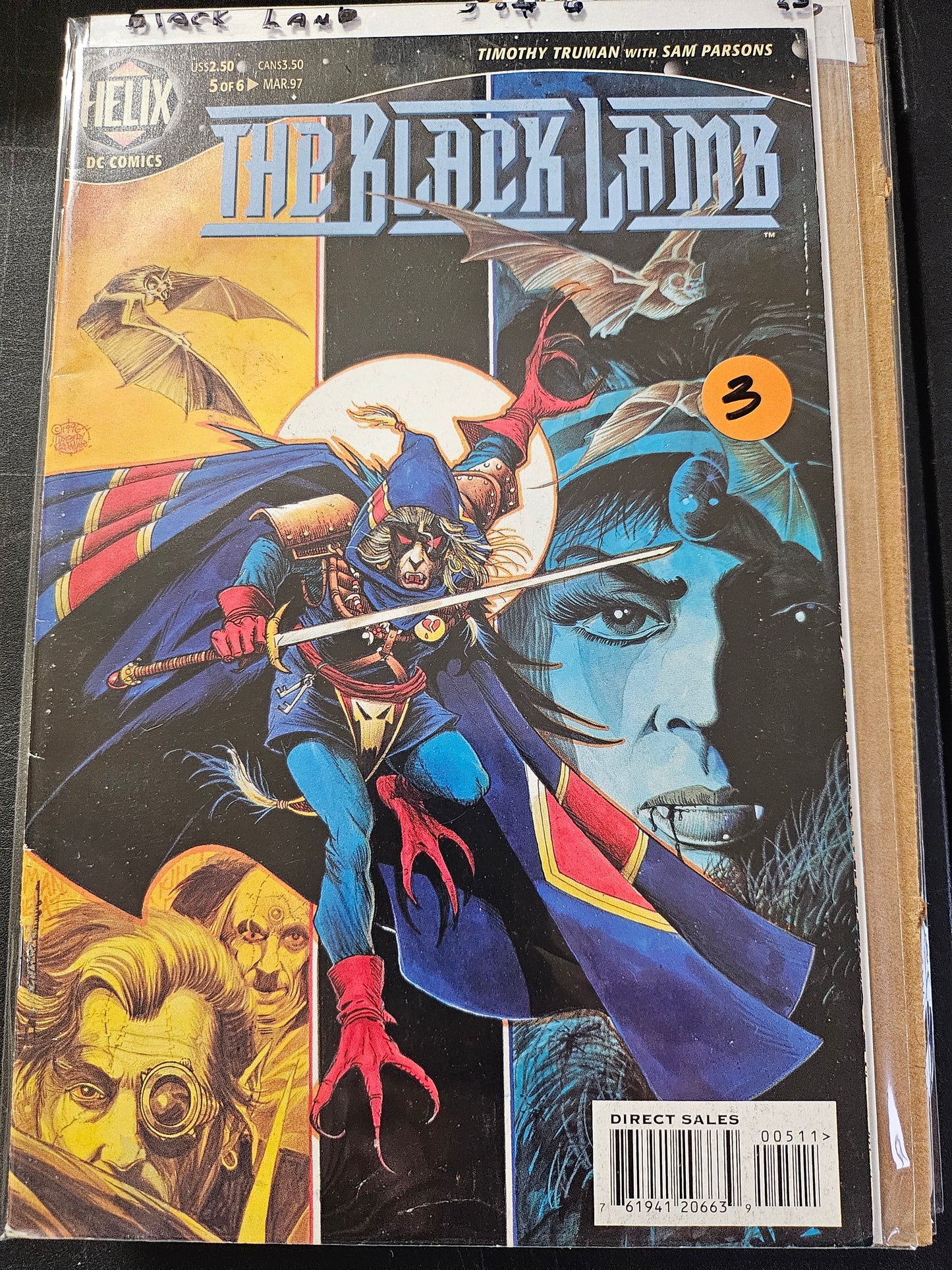 Black Lamb – Helix (DC Comics) – (1996–1997) – Volume 1 – Limited Series - #5 of 6