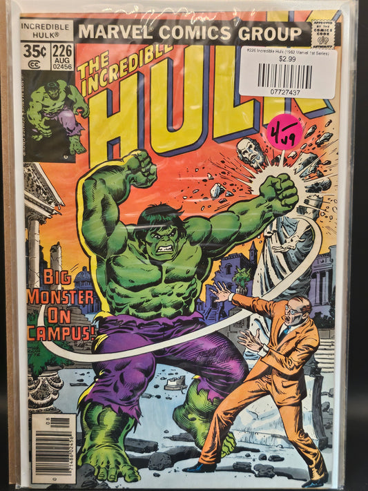 #226 Incredible Hulk (1962 Marvel 1st Series)