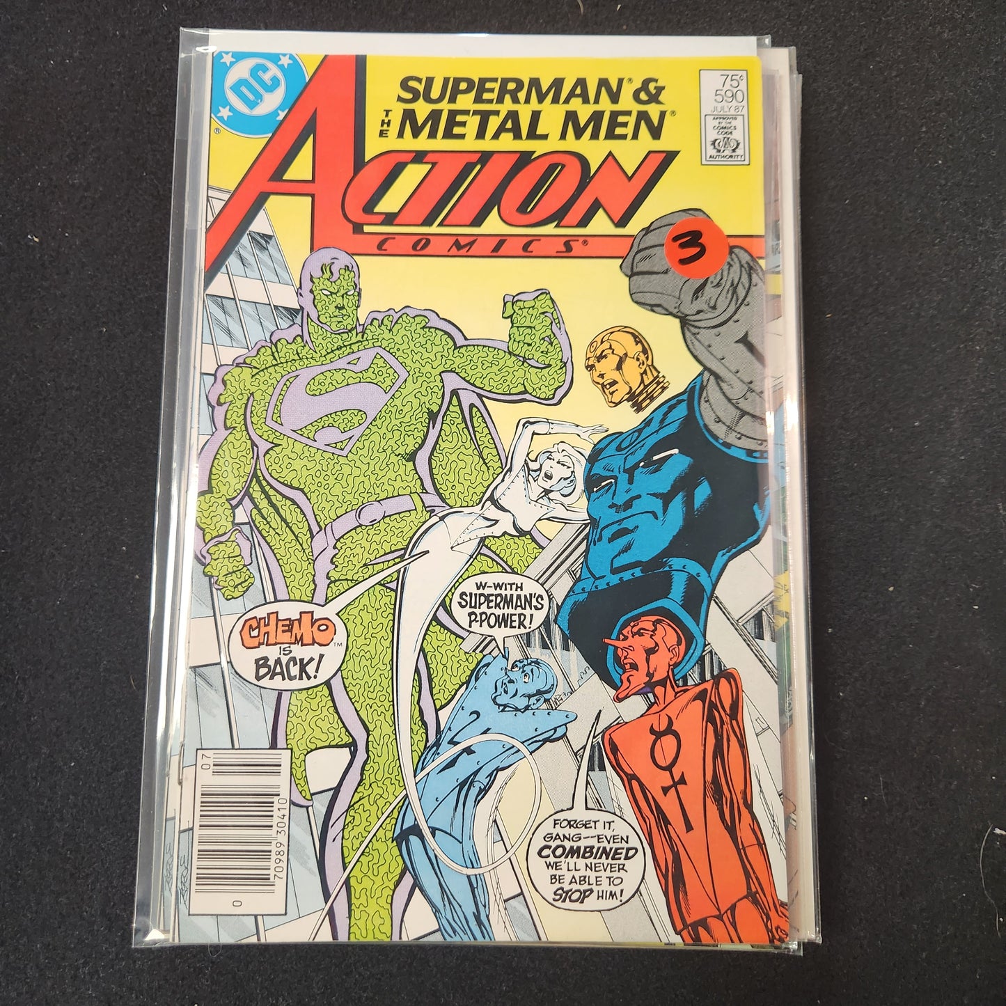 Action Comics #590 - Better Dying Through Chemistry (DC 1987)