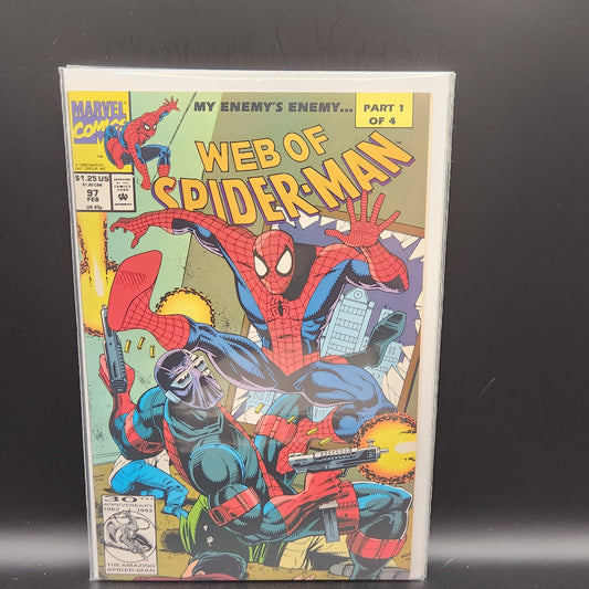 #97D Web of Spider-Man (1985 1st Series)