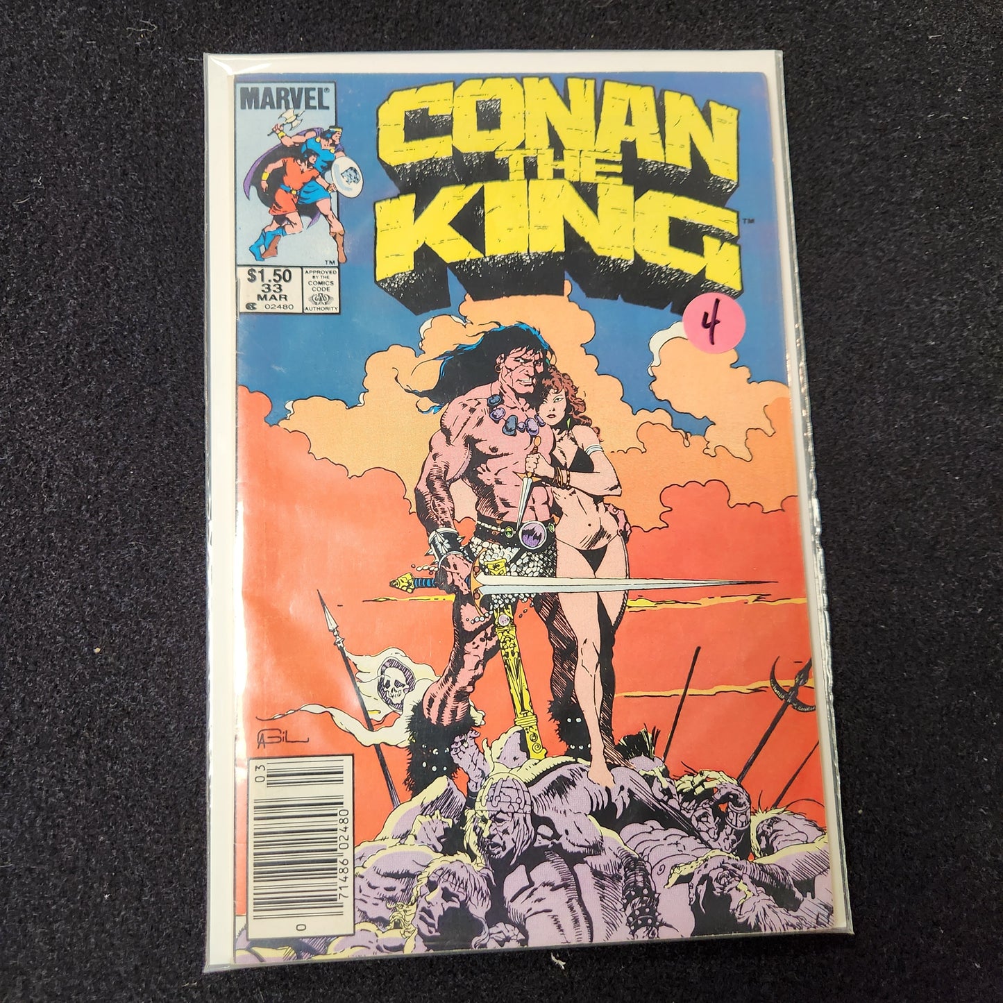 Conan the King – Marvel Comics – 1980–1989 – Volume 1 – Ongoing Series – #33